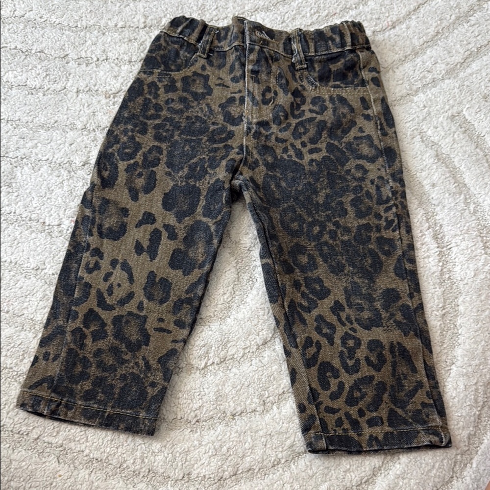 Kids Leopard Pants